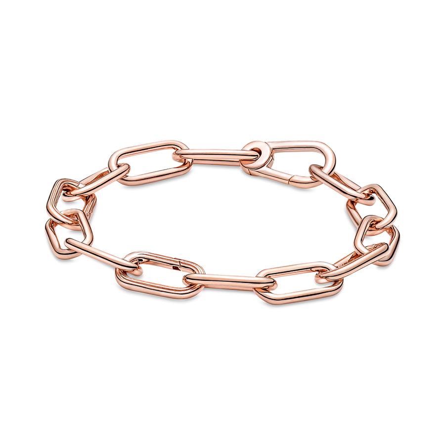 pandora style rose gold bracelet