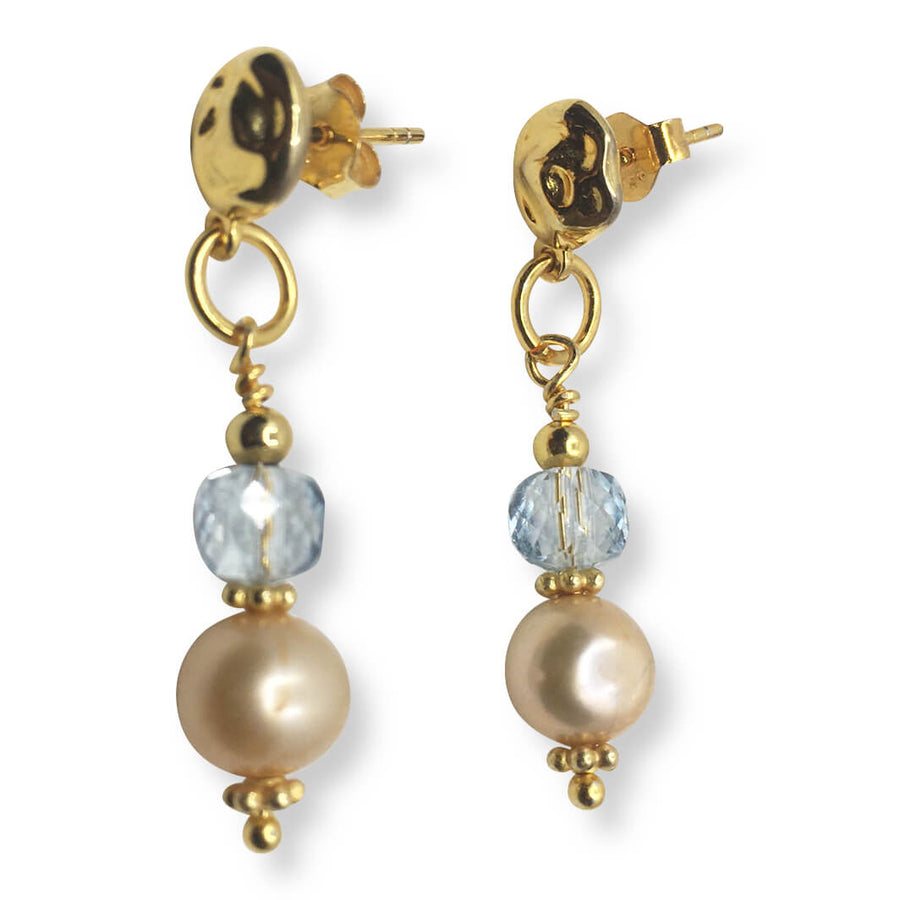 drop pearls, wedding earrings