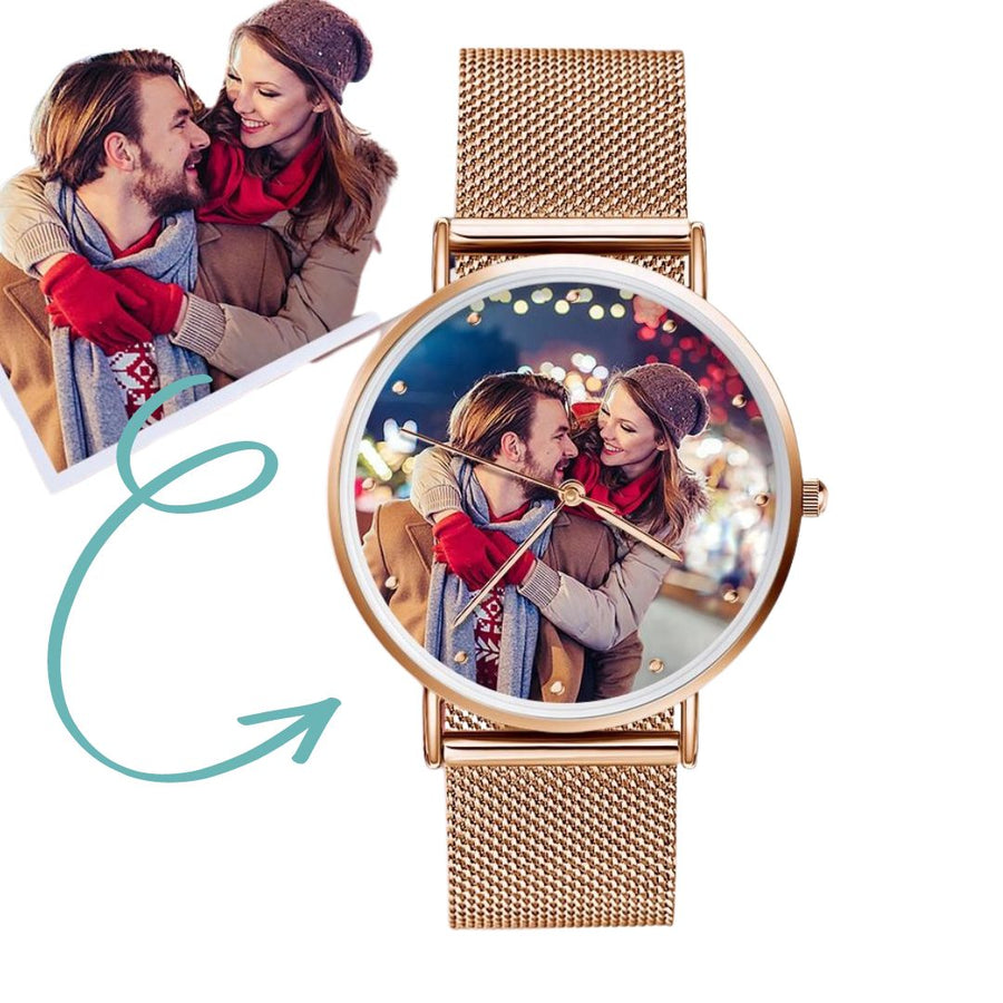 Personalized Gift Watch Custom with Your Own  Photo Design